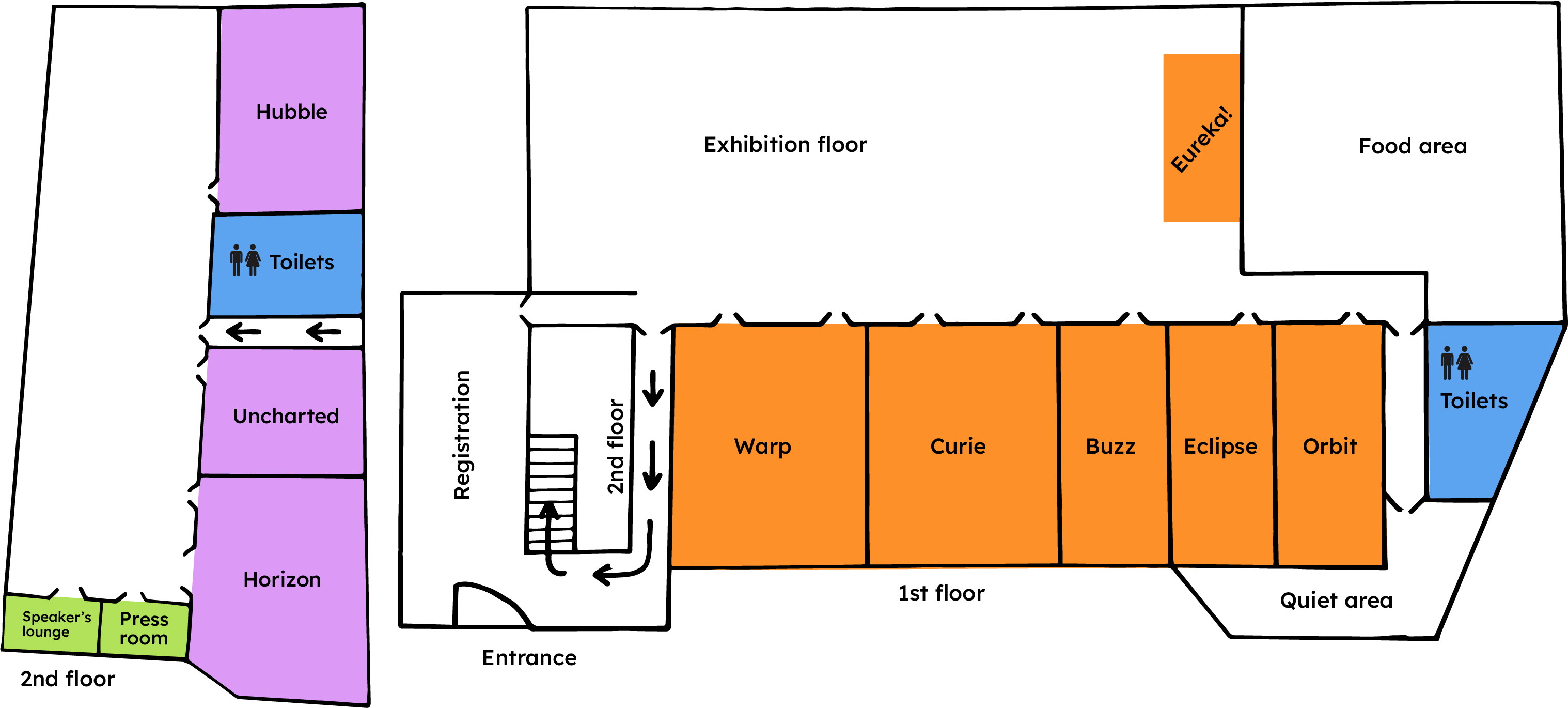 Map of the venue